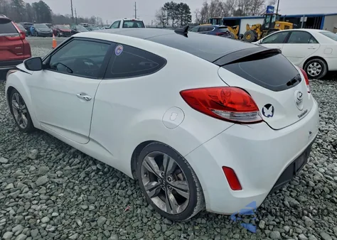2017 Hyundai Veloster from USA, damaged, VIN KMHTC6AD8HU319008